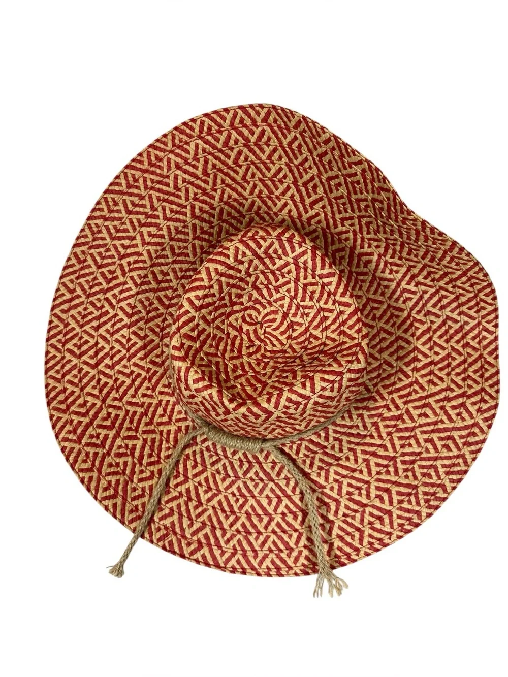 DPC Women's Wide Brim Coastal Beach Sun Hat Made with Toyo Straw